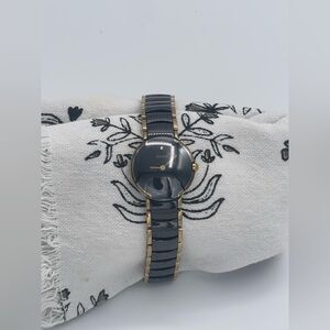 Vintage Rado Ceramic Diastar Ladies Swiss Watch Model No. 153.0352.3 c. 1996